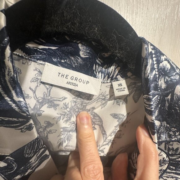 BNWT Aritzia The Group 100% Silk Pajamas XS/S Nightside - Picture 12 of 14
